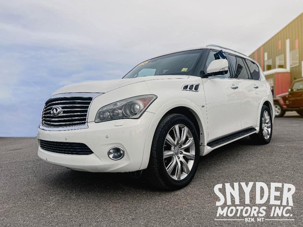 Used 2014 INFINITI QX80 For Sale at Snyder Motors Inc. VIN