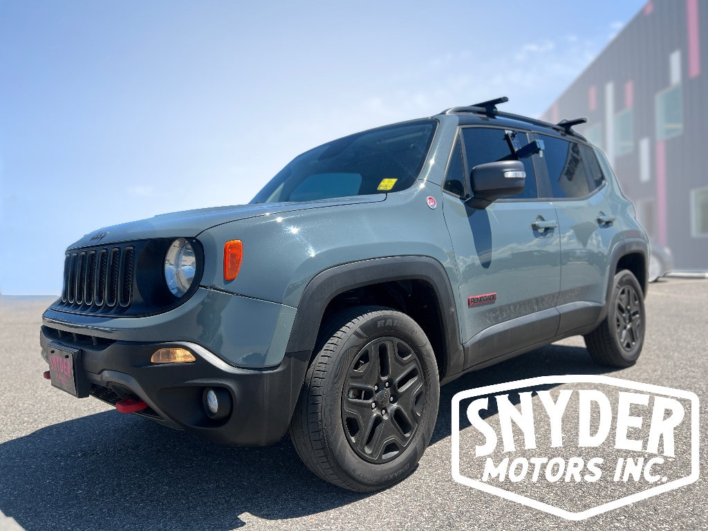 Used 2018 Jeep Renegade Trailhawk 4x4 SUV