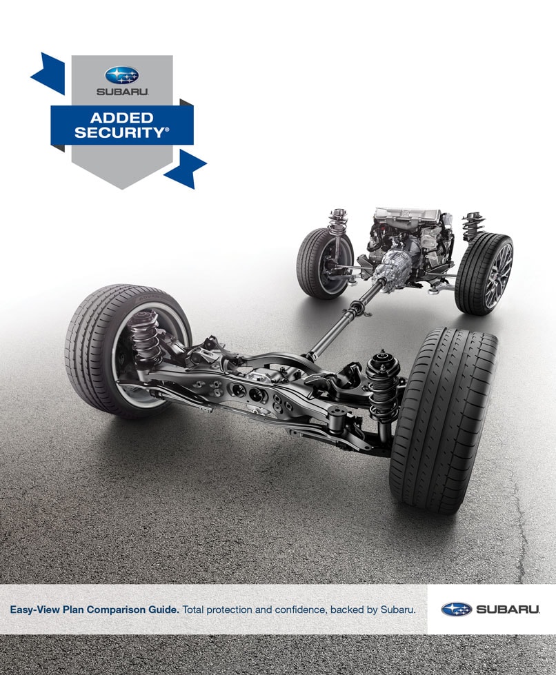 Click this image to access the Subaru Added Security® interactive brochure