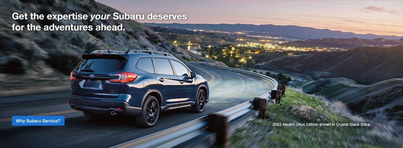 2023 Ascent Onyx Edition shown in Crystal Black Silica.