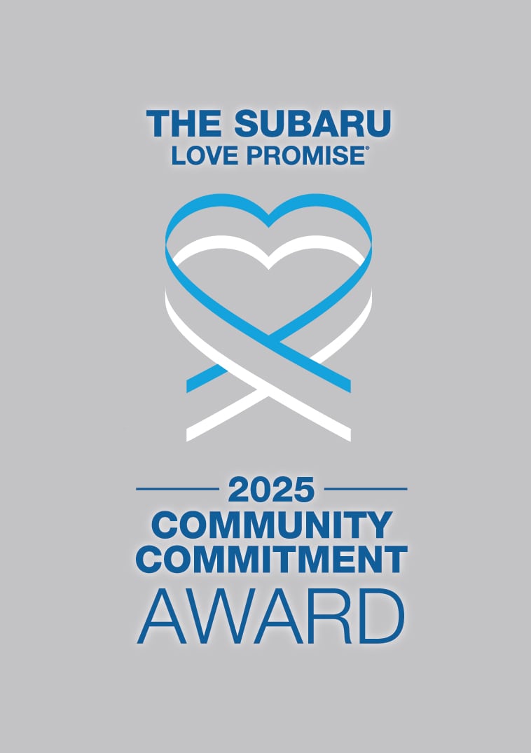 The 2025 Subaru Love Promise Community Commitment Award