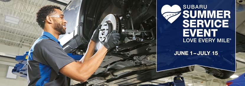 Subaru Spring Service Event Love Every Mile* June 1-July 15