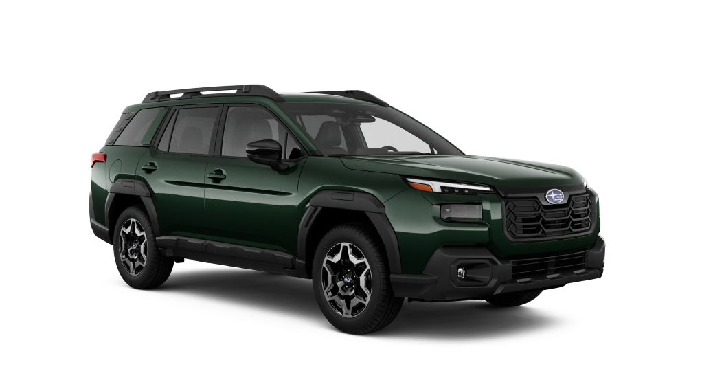 2026 Subaru Outback Touring Shown in Deep Emerald Green Pearl