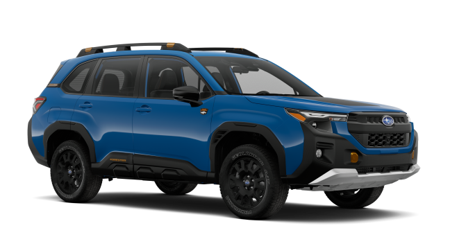 Blue 2026 Subaru Forester Wilderness