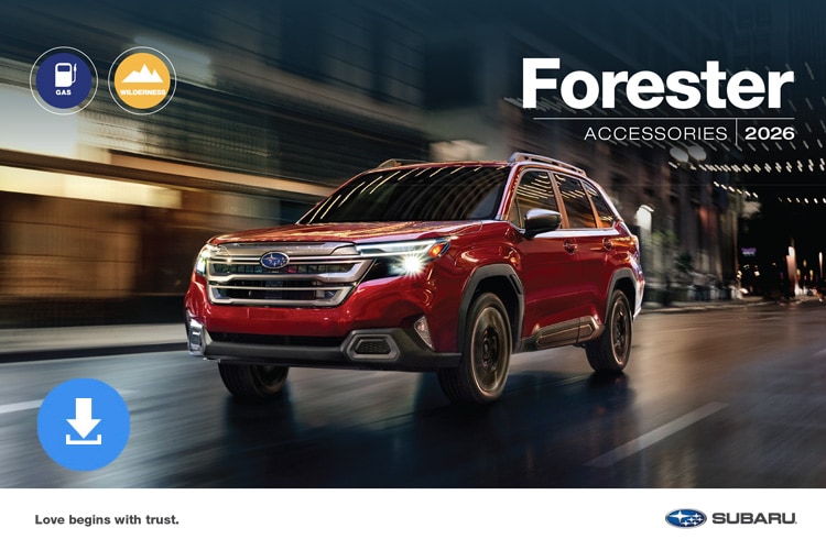 2026 Subaru Forester Accessories