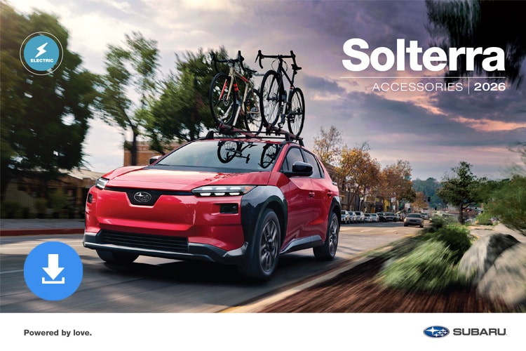2026 Subaru Solterra Accessories