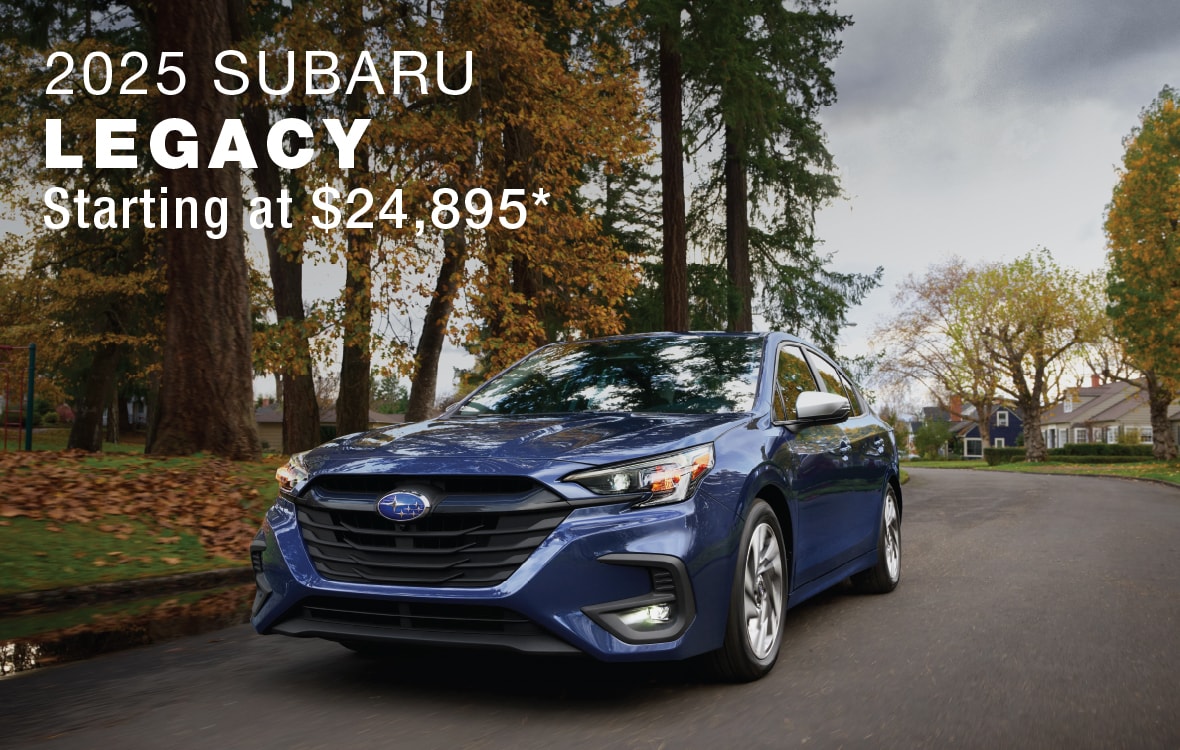 2025 Subaru Legacy Starting at $24,895