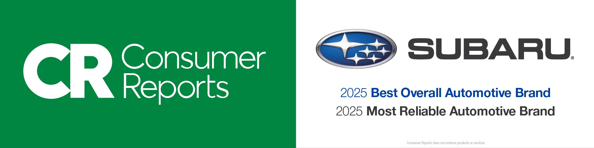 Consumer Reports Subaru - 2025 Awards