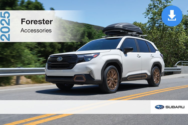 2025 Subaru Forester Accessories