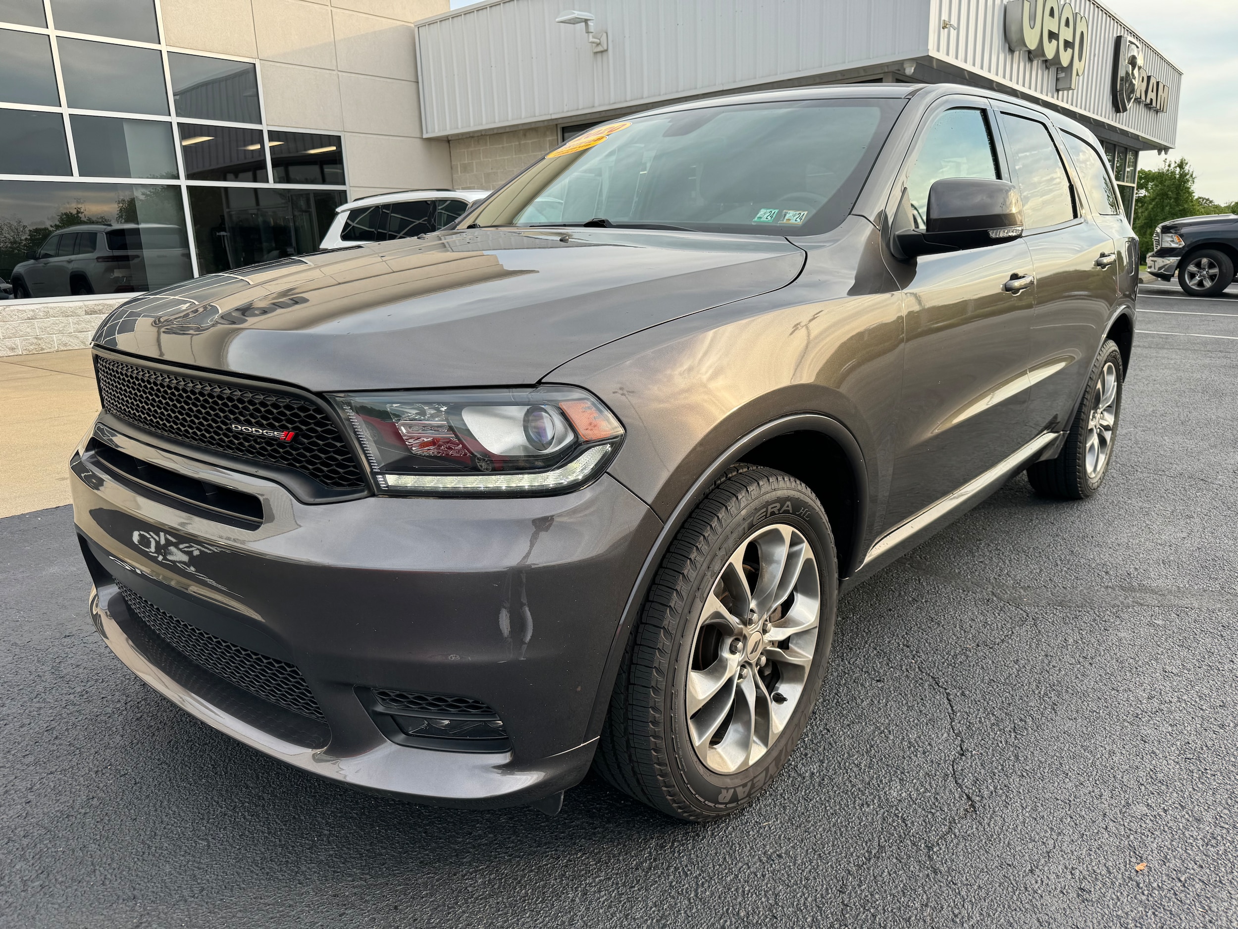 Used 2020 Dodge Durango GT Plus with VIN 1C4RDJDG6LC100406 for sale in Brownsville, PA