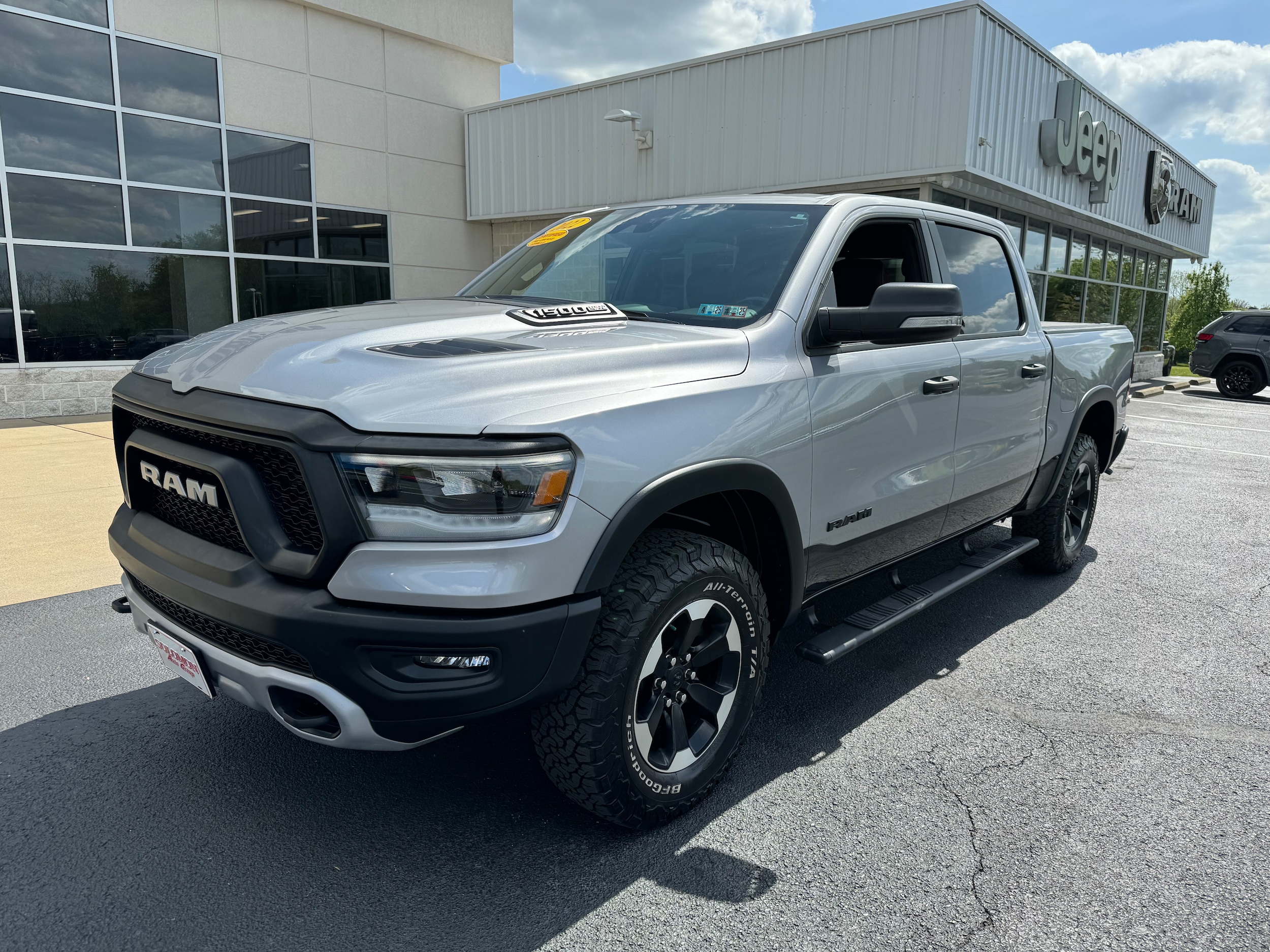 Used 2022 RAM Ram 1500 Pickup Rebel with VIN 1C6SRFLT3NN184259 for sale in Brownsville, PA