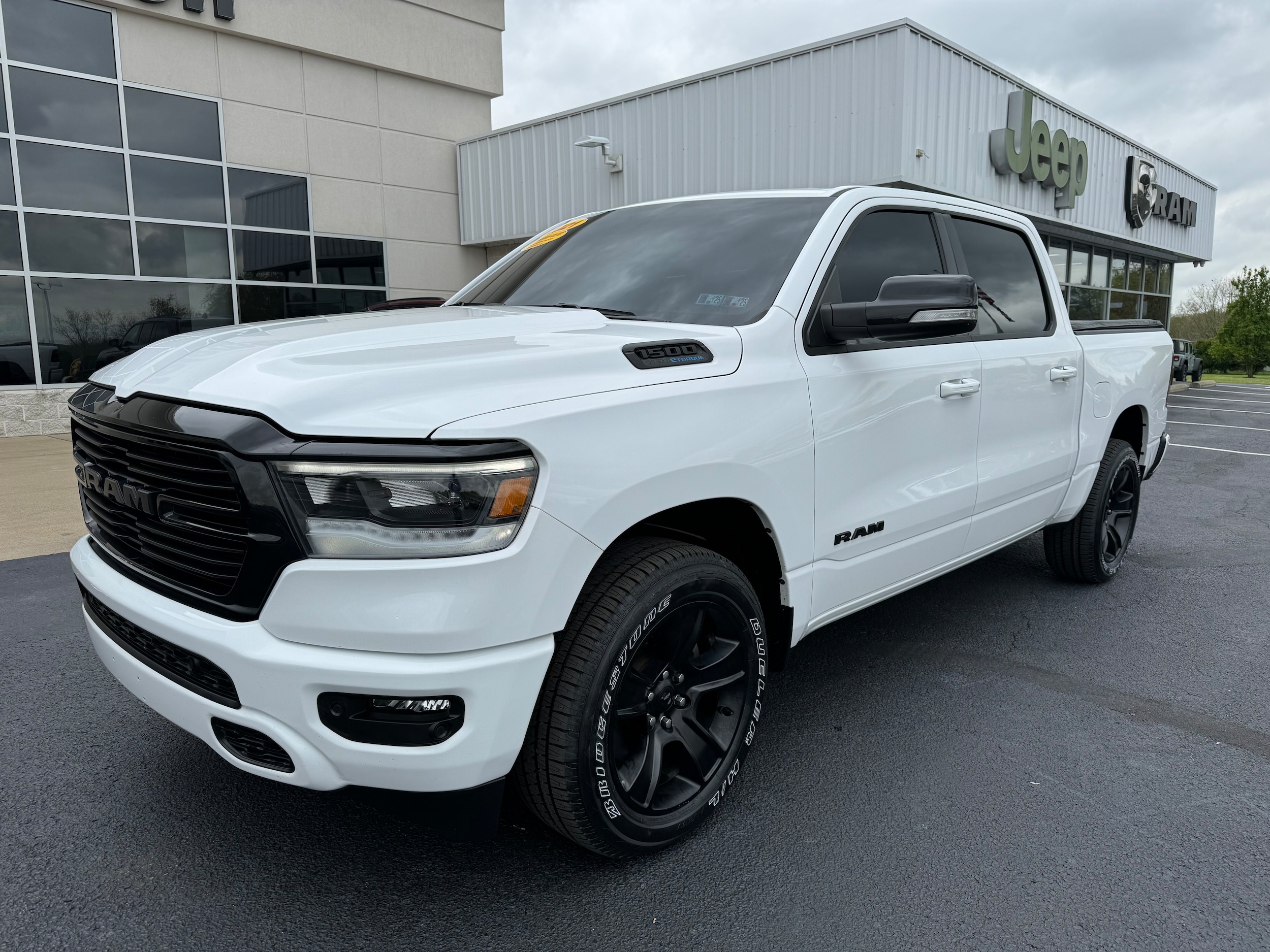 Used 2021 RAM Ram 1500 Pickup Big Horn/Lone Star with VIN 1C6SRFFTXMN649906 for sale in Brownsville, PA