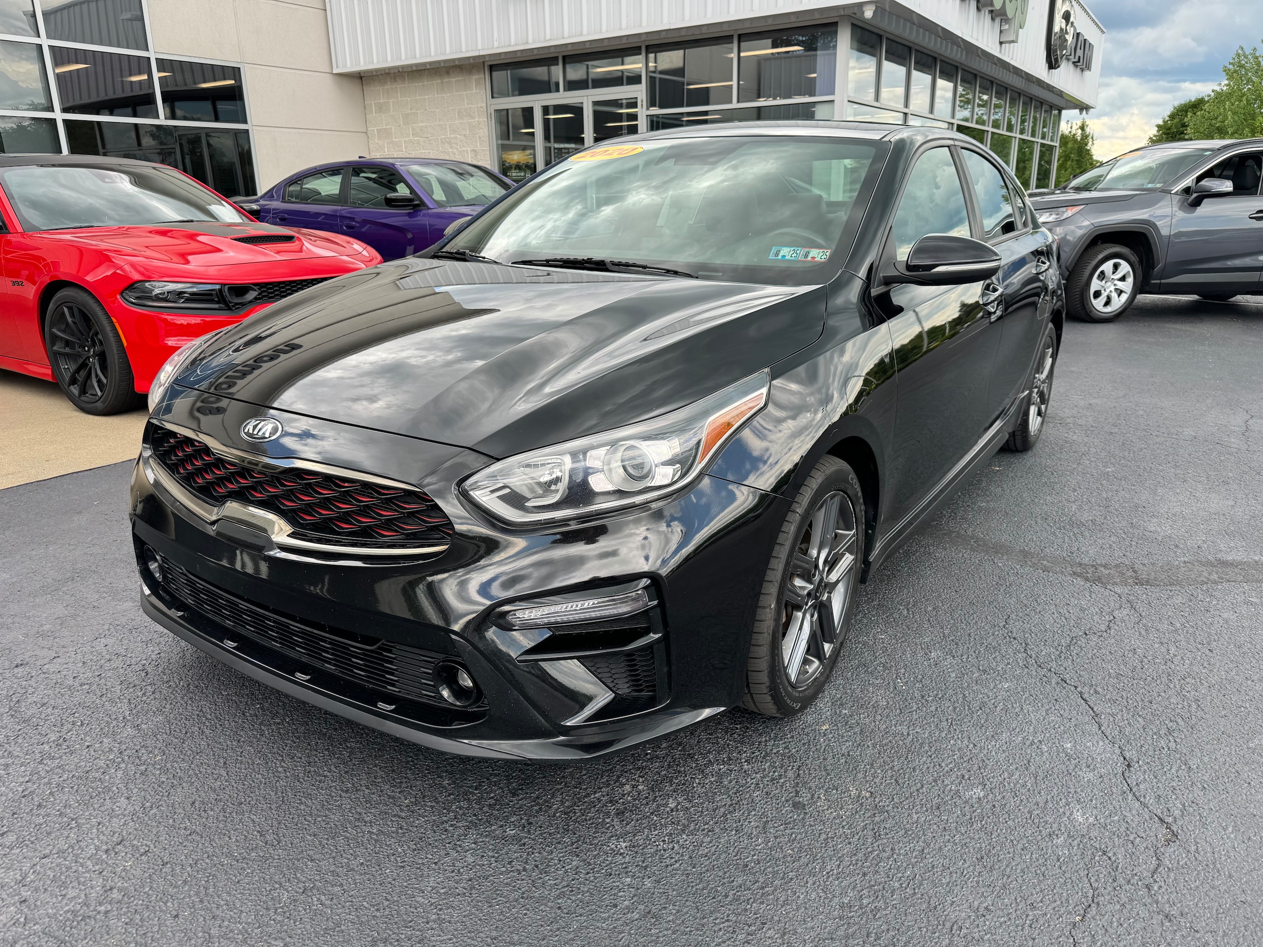 Certified 2020 Kia FORTE GT-Line with VIN 3KPF34AD4LE146021 for sale in Brownsville, PA