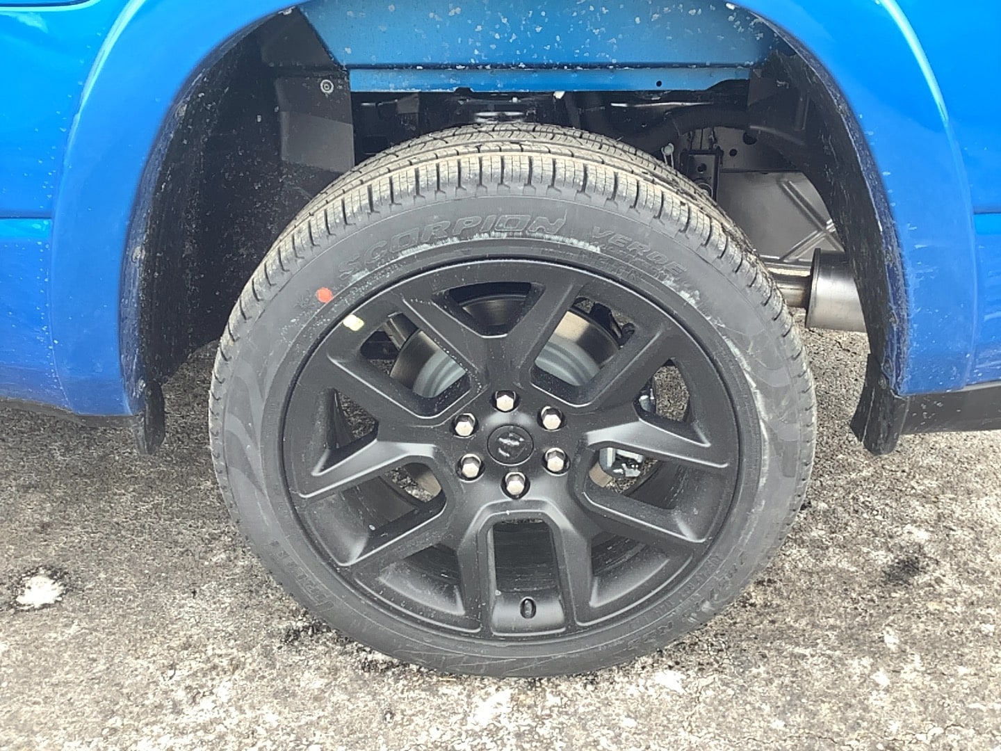 2026 Ram 1500 LARAMIE CREW CAB 4X4 5'7 BOX Hydro Blue Pearlcoat at Solomon CJD Carmichaels
