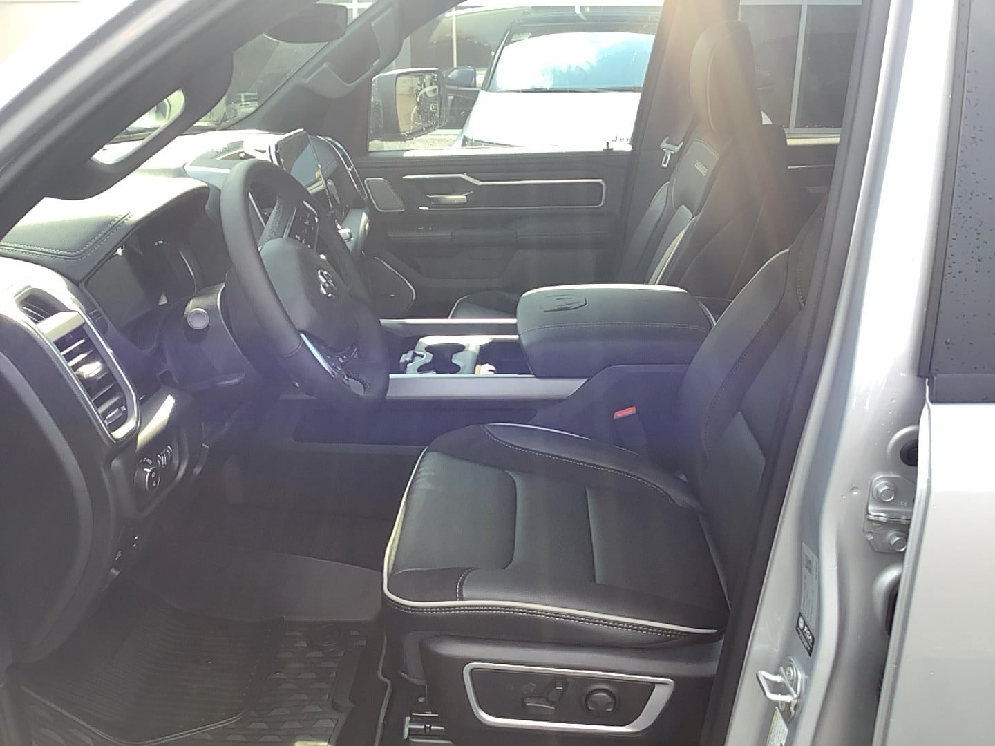 2026 Ram 1500 LARAMIE CREW CAB 4X4 5'7 BOX Silver Zynith at Solomon CJD Brownsville