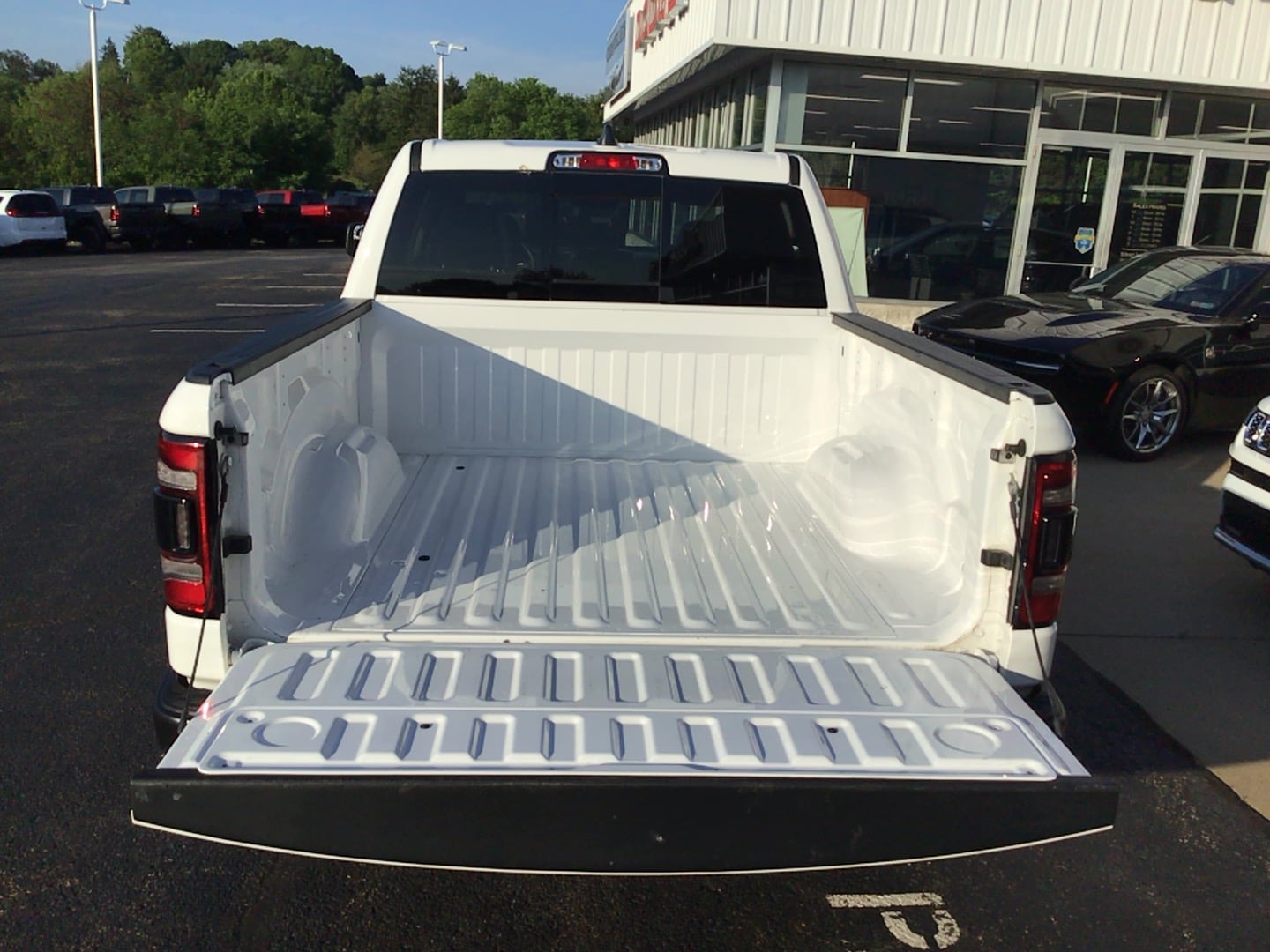 2023 Ram 1500 Big Horn Bright White Clearcoat at Solomon CJD Brownsville