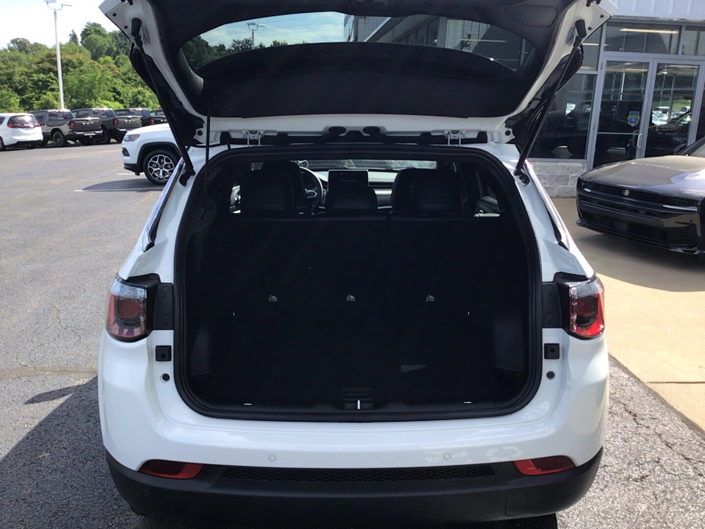 2026 Jeep Compass Limited Bright White Clearcoat at Solomon CJD Brownsville