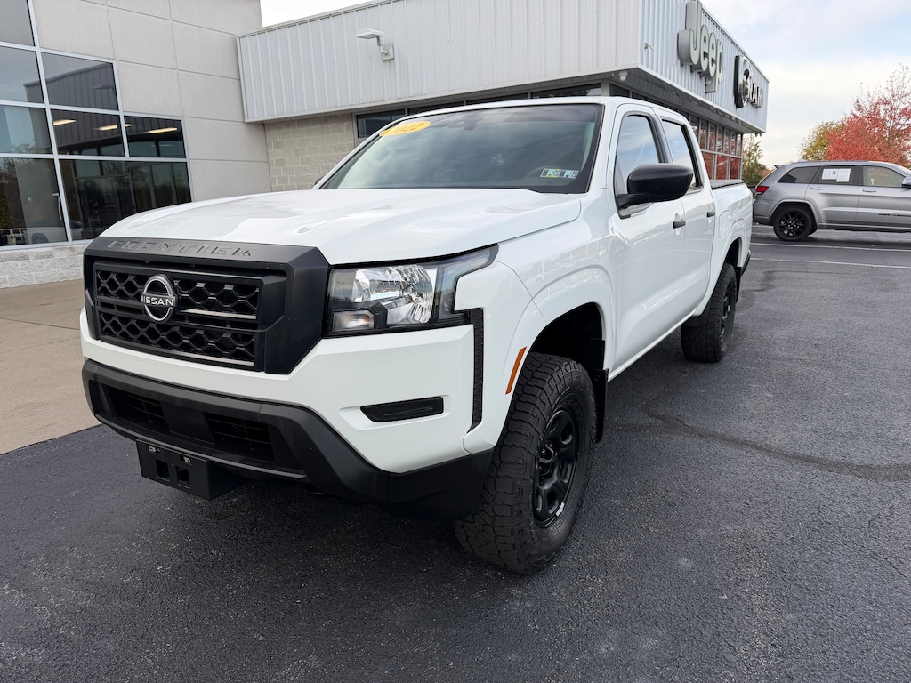 Certified 2022 Nissan Frontier S Crew Cab 4x4 S Auto