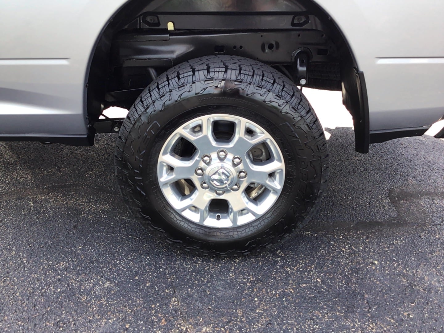 2024 Ram 2500 Laramie Billet Silver Metallic Clearcoat at Solomon CJD Brownsville