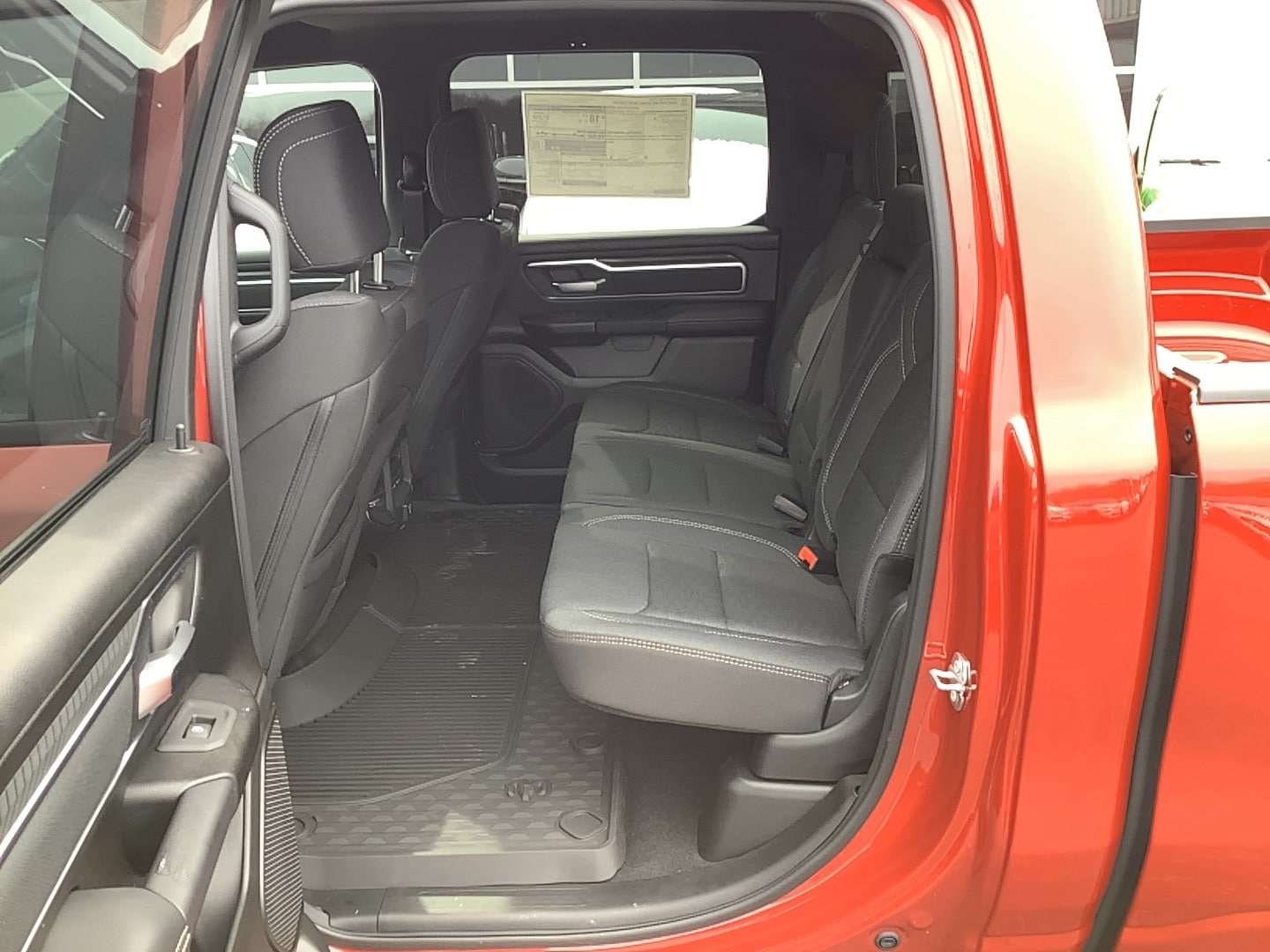 2026 Ram 1500 BIG HORN CREW CAB 4X4 5'7 BOX Molten Red Pearlcoat at Solomon CJD Carmichaels