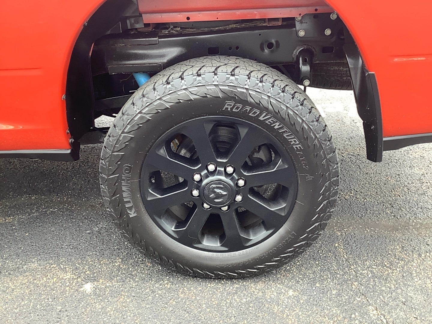 2023 Ram 2500 Big Horn Flame Red Clearcoat at Solomon CJD Brownsville