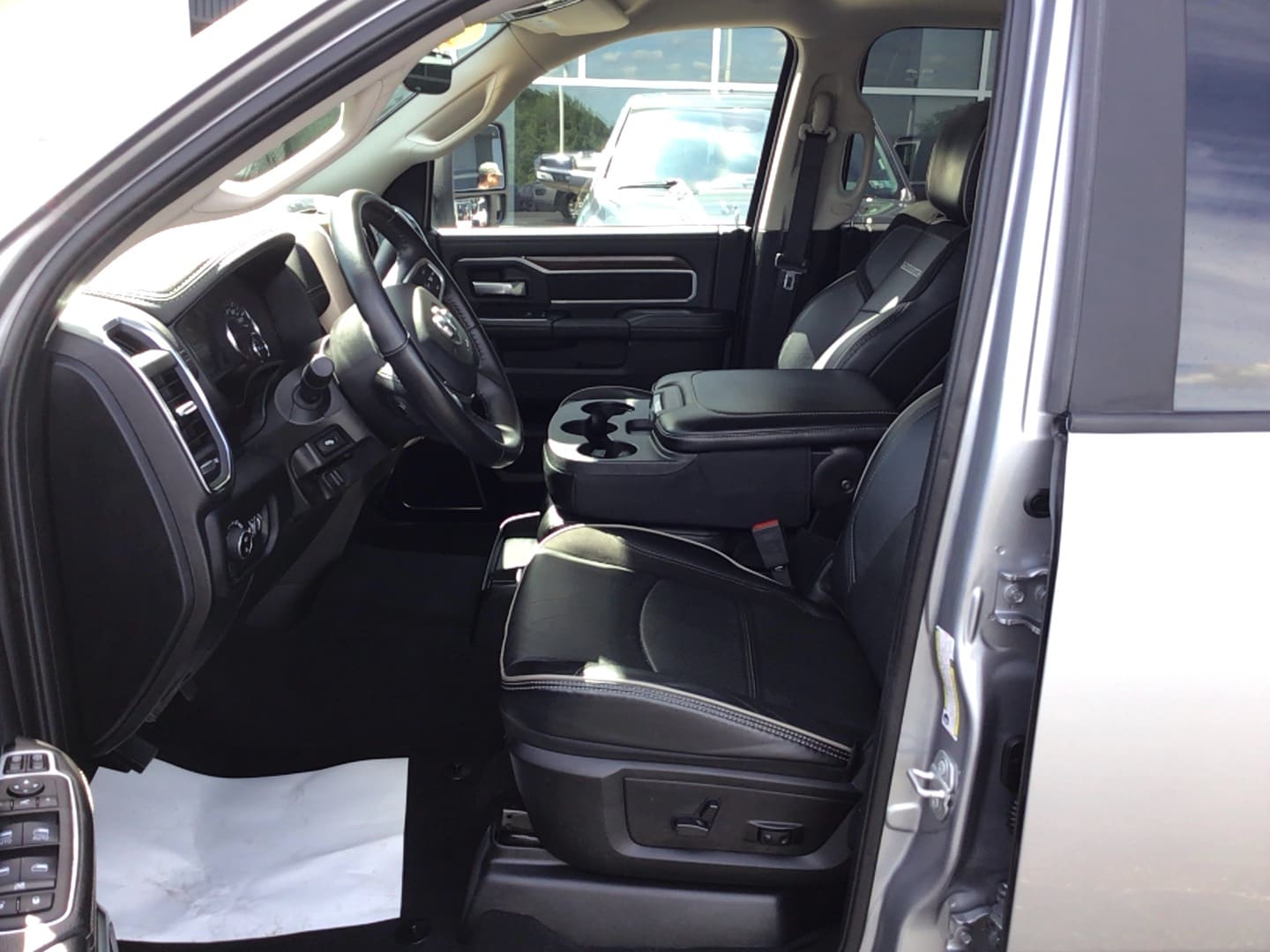 2024 Ram 2500 Laramie Billet Silver Metallic Clearcoat at Solomon CJD Brownsville
