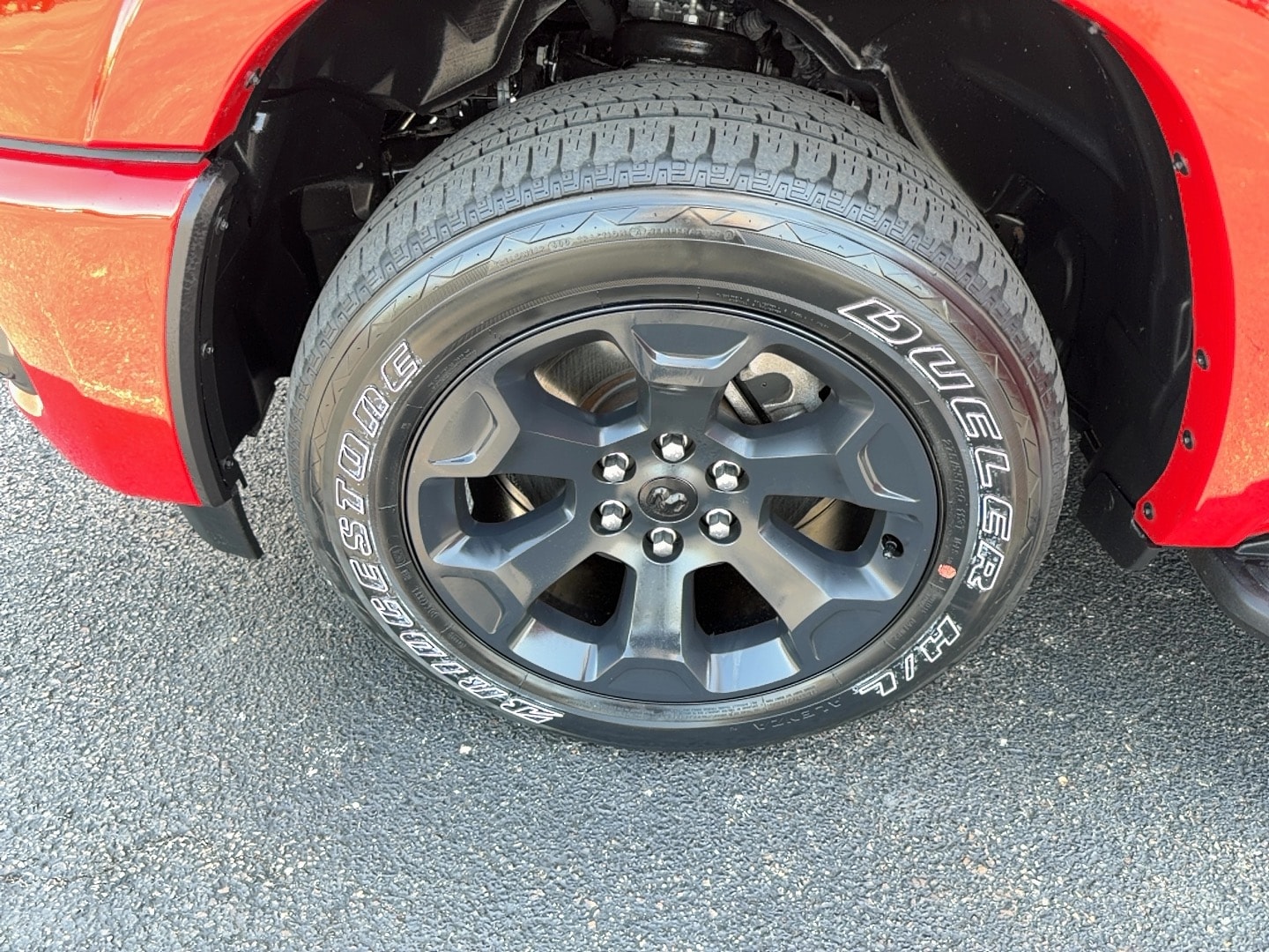2025 Ram 1500 Big Horn Flame Red Clearcoat at Solomon CJD Brownsville