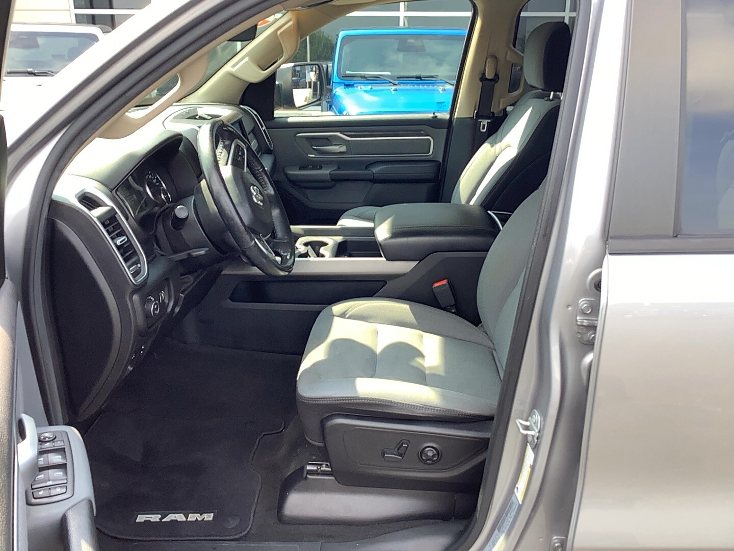 2020 Ram 1500 Big Horn Billet Silver Metallic Clearcoat at Solomon CJD Brownsville