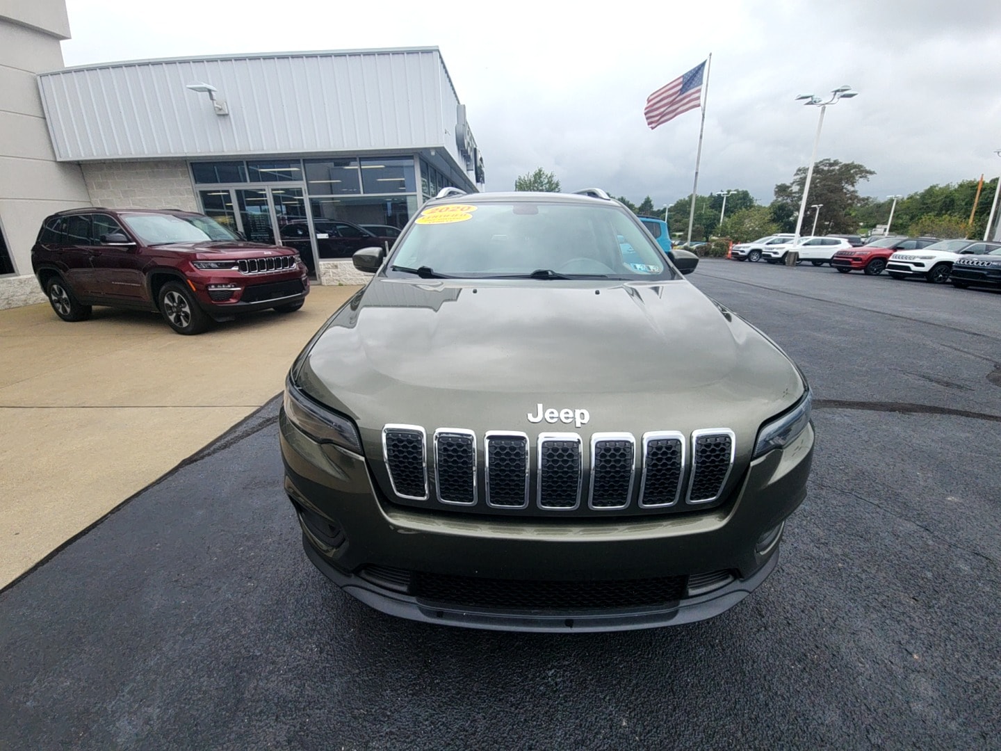 Used 2020 Jeep Cherokee Latitude Plus with VIN 1C4PJMLB8LD569045 for sale in Brownsville, PA