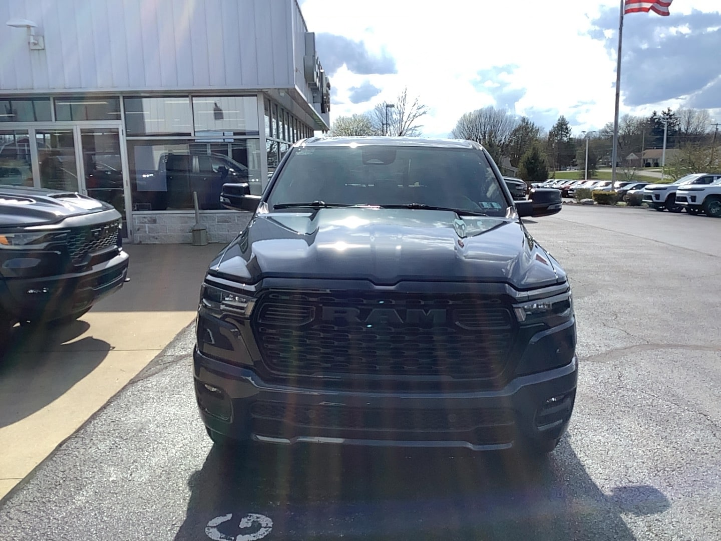 2026 Ram 1500 BIG HORN CREW CAB 4X4 5'7 BOX Forged Blue at Solomon CJD Carmichaels