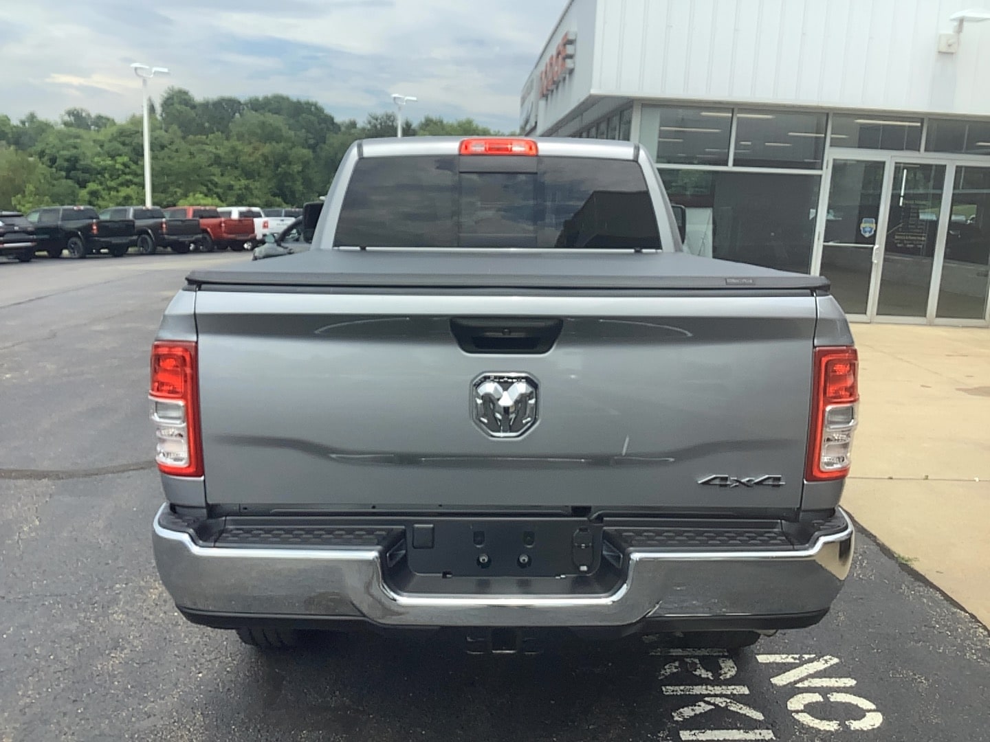 2023 Ram 2500 Tradesman Billet Silver Metallic Clearcoat at Solomon CJD Brownsville