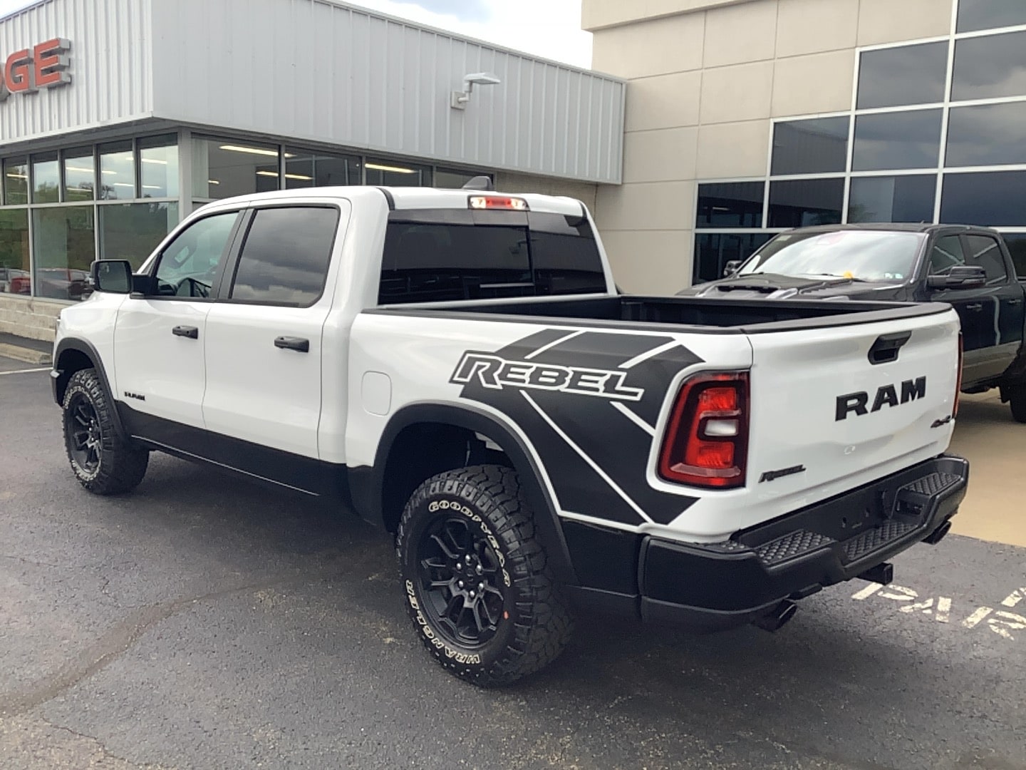 2026 Ram 1500 Rebel Bright White Clearcoat at Solomon CJD Brownsville