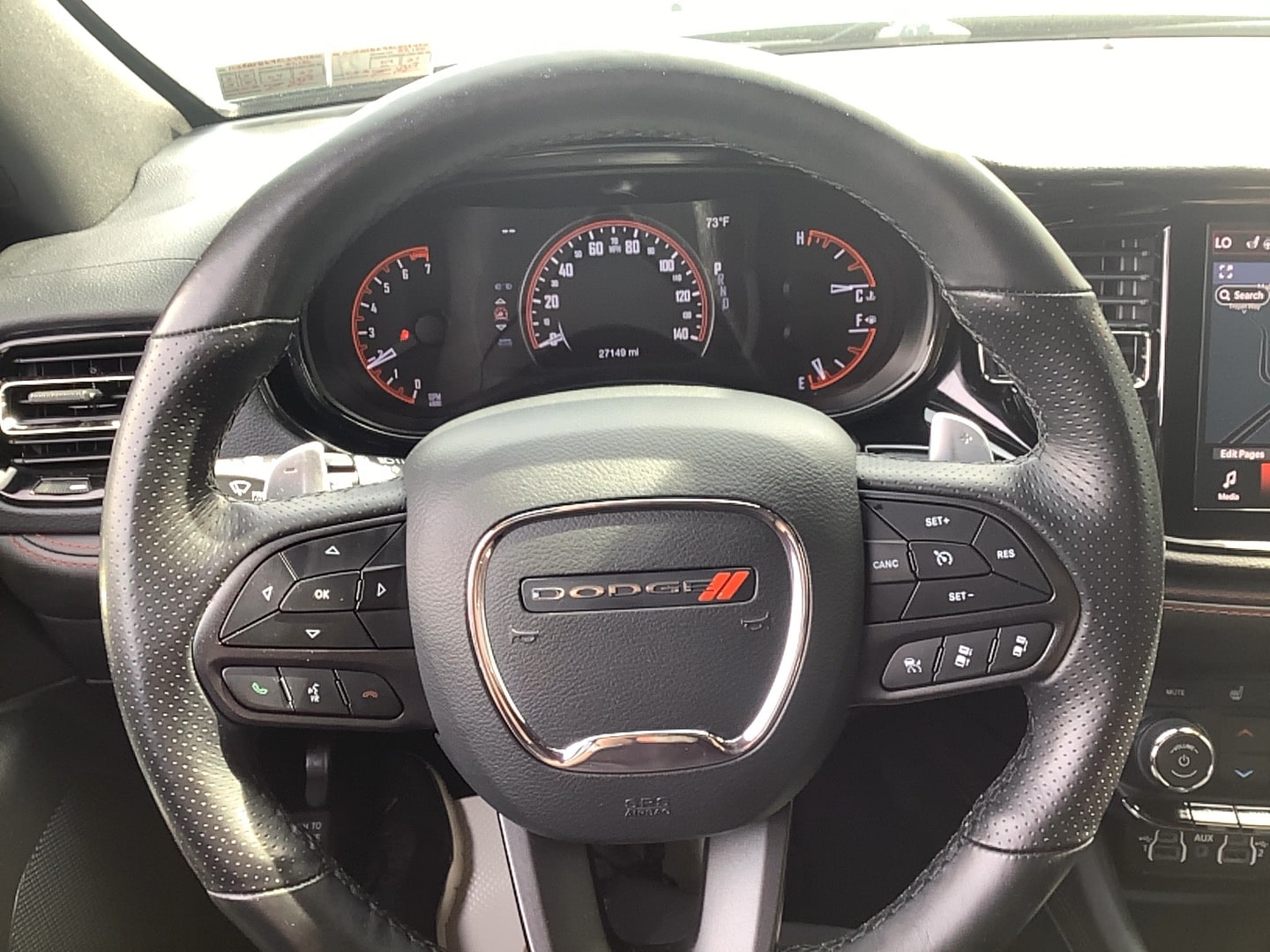 2024 Dodge Durango GT Plus DB Black Clearcoat at Solomon CJD Brownsville