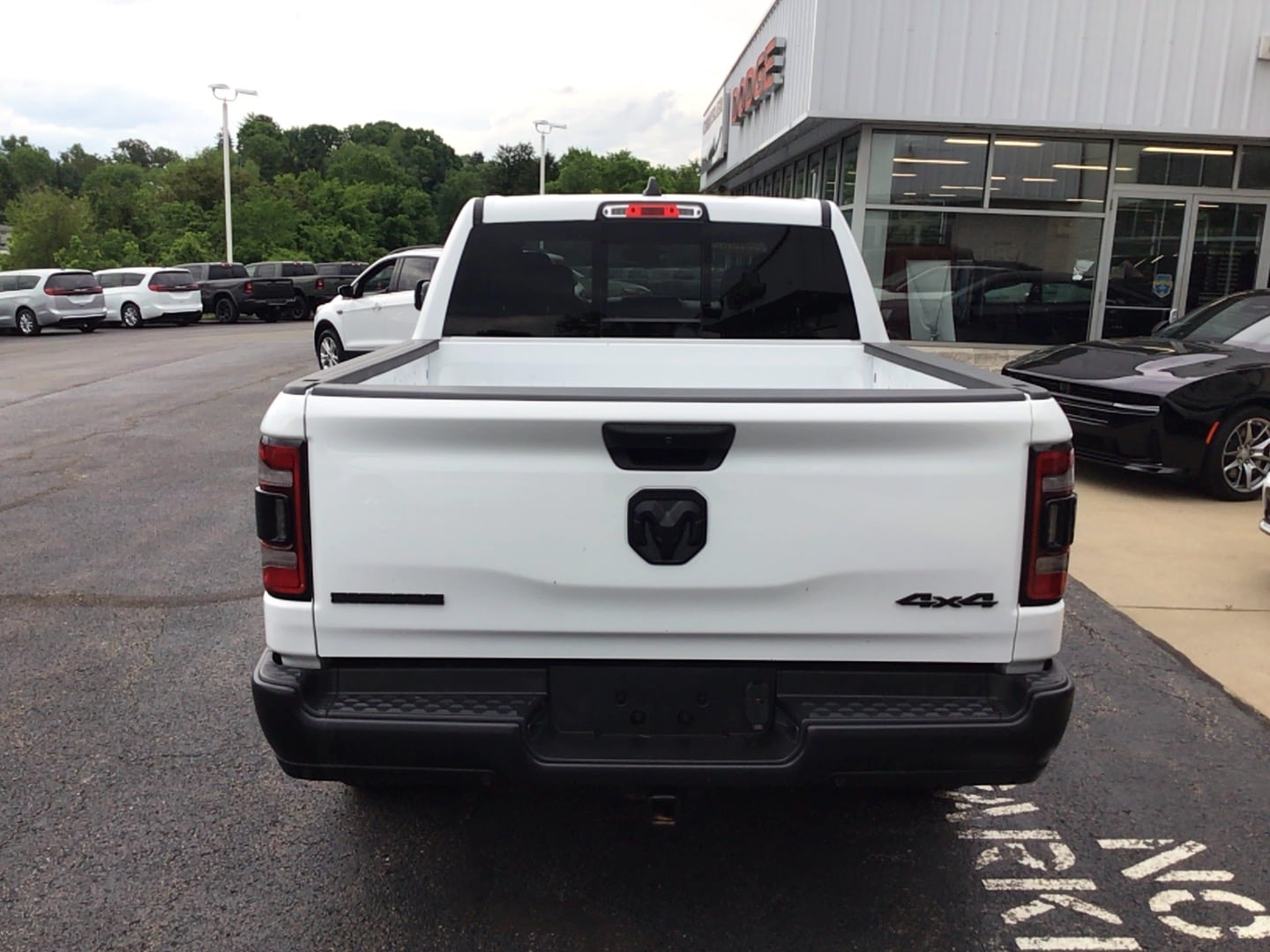 2023 Ram 1500 Big Horn Bright White Clearcoat at Solomon CJD Brownsville