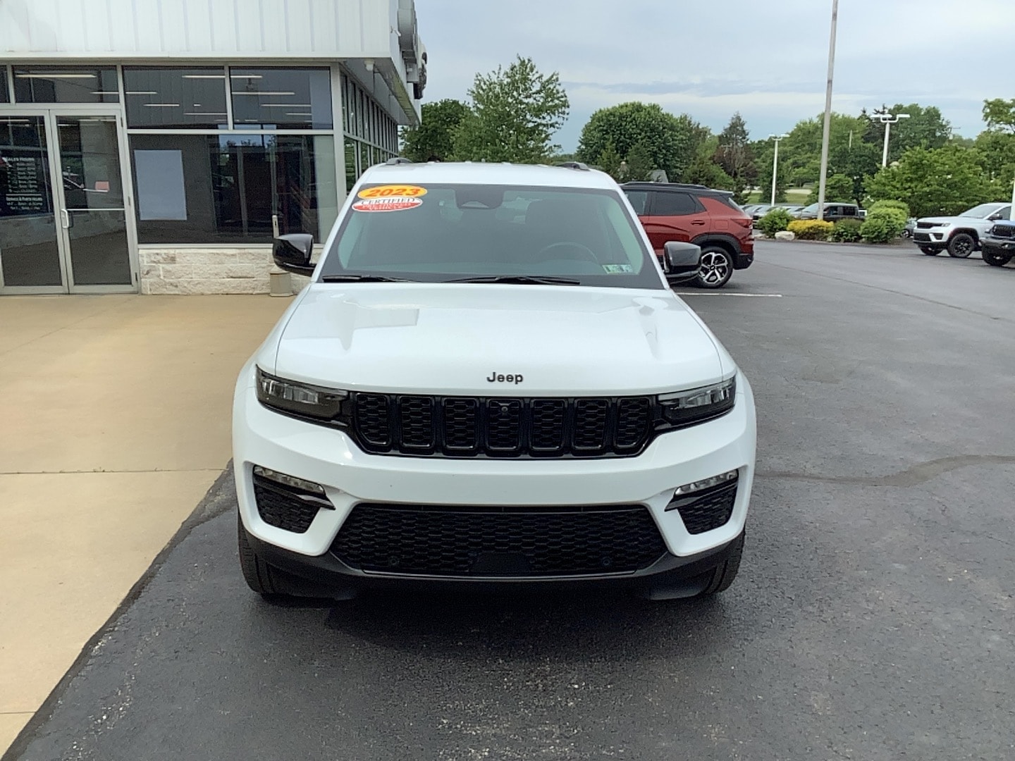 Certified 2023 Jeep Grand Cherokee Limited with VIN 1C4RJHBGXP8880732 for sale in Brownsville, PA