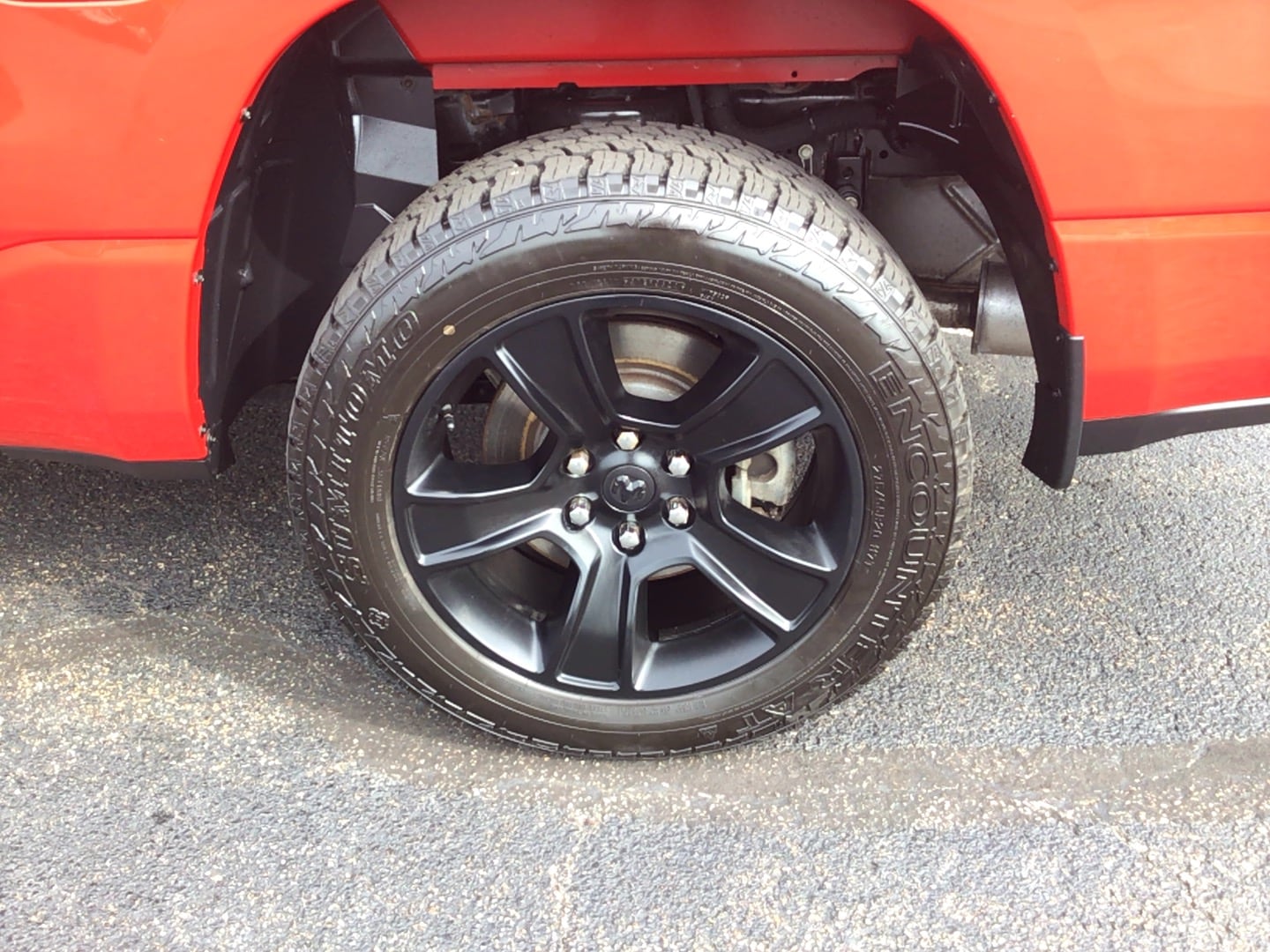 2021 Ram 1500 Big Horn Flame Red Clearcoat at Solomon CJD Brownsville