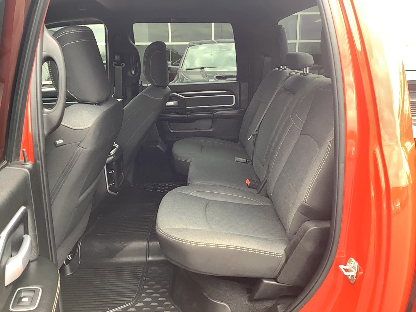 2023 Ram 2500 Big Horn Flame Red Clearcoat at Solomon CJD Brownsville