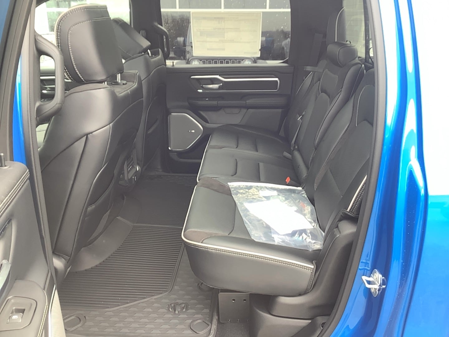 2026 Ram 1500 LARAMIE CREW CAB 4X4 5'7 BOX Hydro Blue Pearlcoat at Solomon CJD Carmichaels