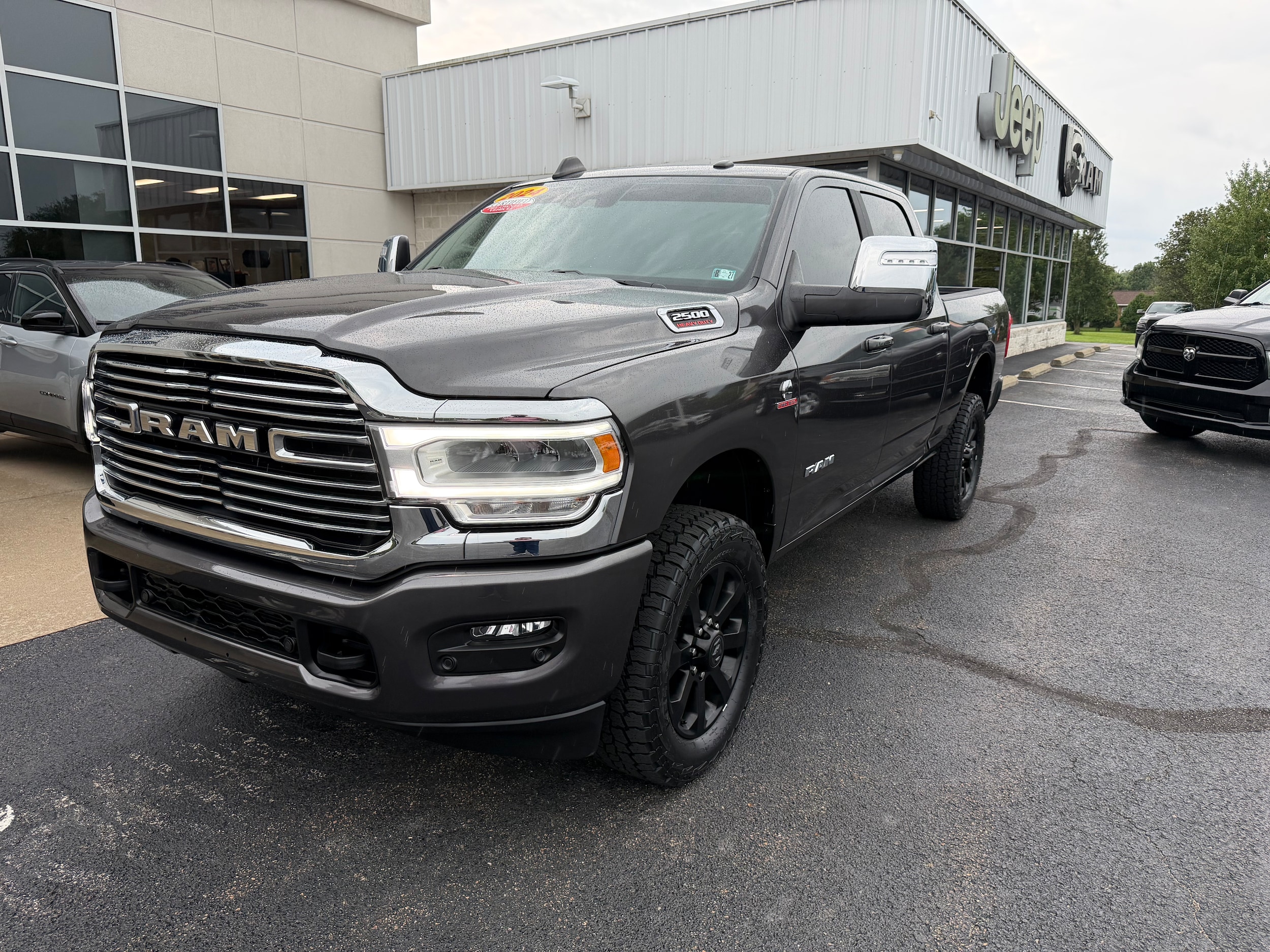 2024 Ram 2500 Laramie Granite Crystal Metallic Clearcoat at Solomon CJD Brownsville