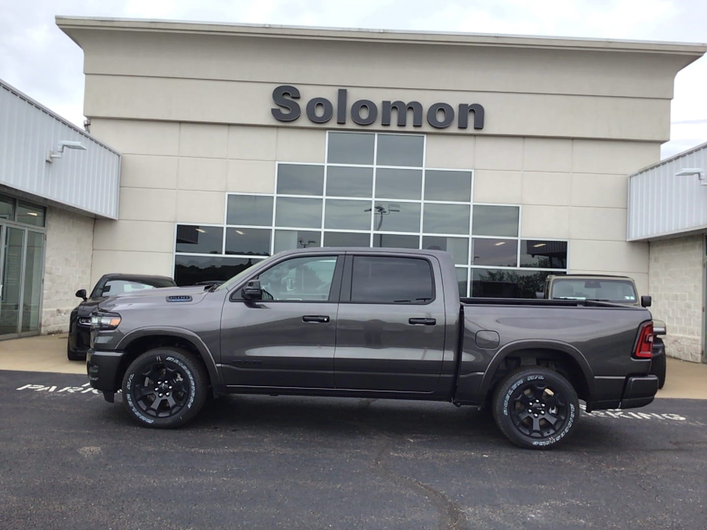2026 Ram 1500 BIG HORN CREW CAB 4X4 5'7 BOX Granite Crystal at Solomon CJD Carmichaels