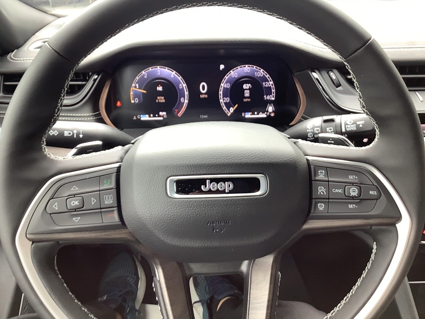 2027 Jeep Grand Cherokee L Limited Reserve Bright White at Three Rivers CJD