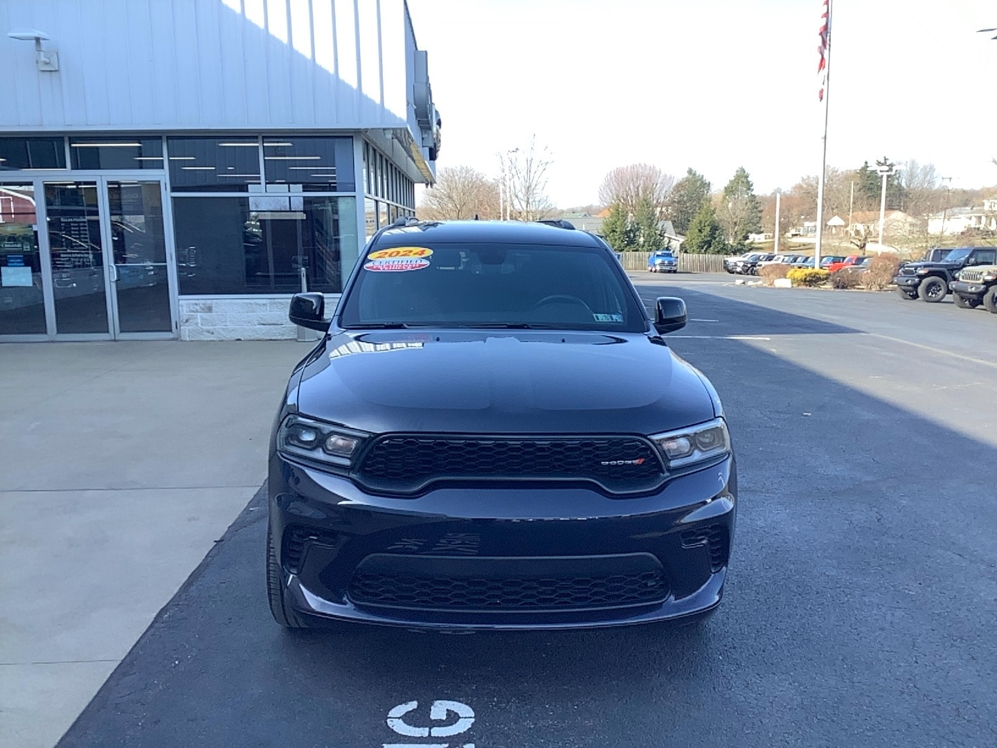 Certified 2024 Dodge Durango GT with VIN 1C4RDJDG2RC246231 for sale in Brownsville, PA