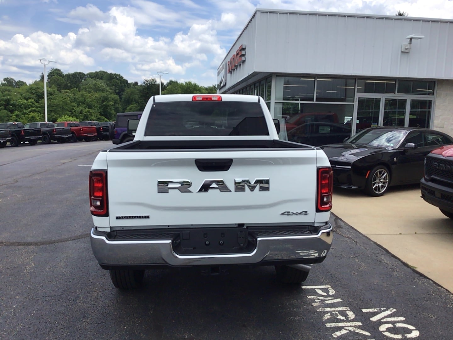 2026 Ram 2500 BIG HORN CREW CAB 4X4 6'4 BOX Bright White at Solomon CJD Brownsville