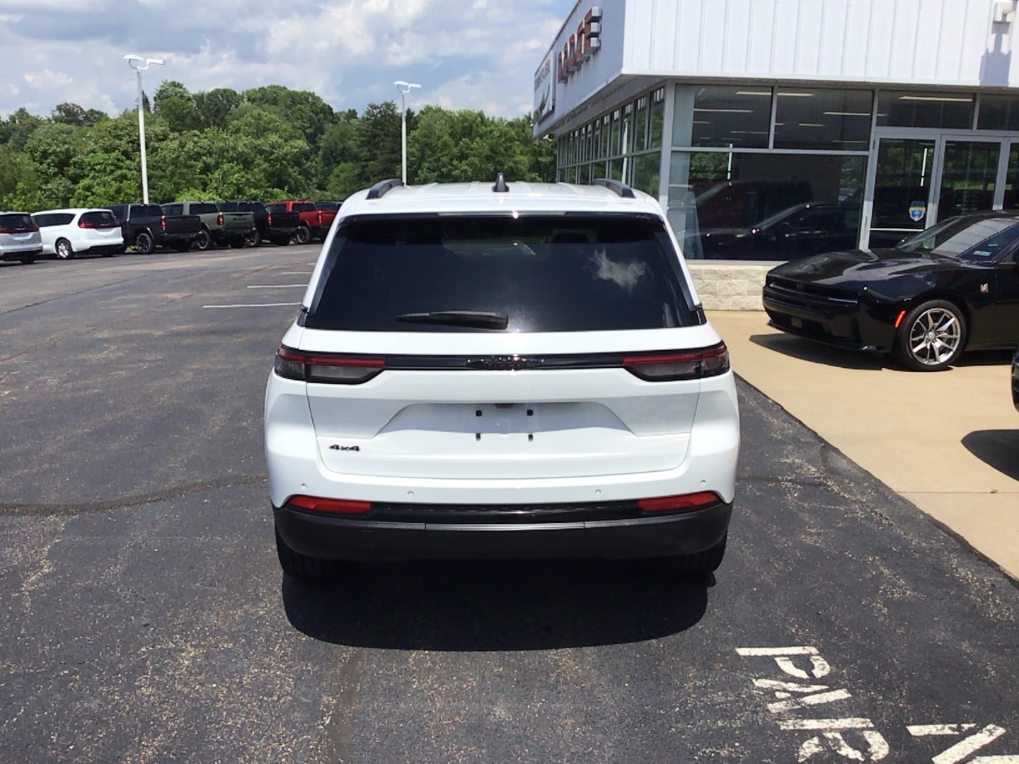 2024 Jeep Grand Cherokee Altitude X Bright White Clearcoat at Solomon CJD Carmichaels