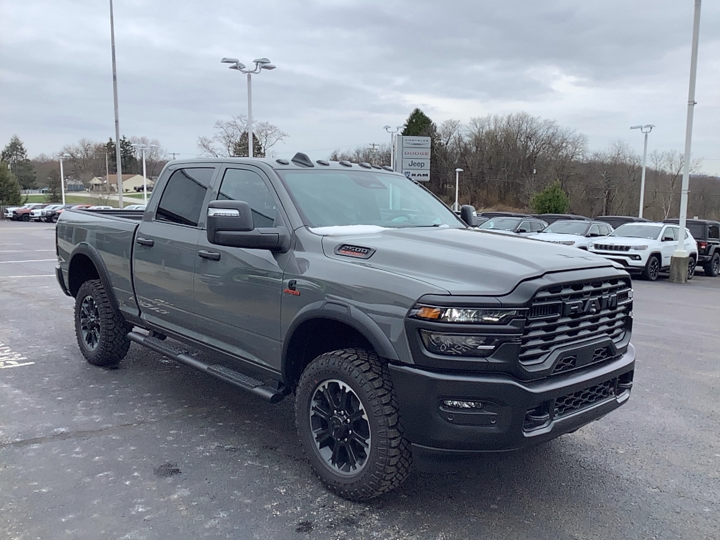2026 Ram 2500 WARLOCK CREW CAB 4X4 6'4 BOX Ceramic Gray at Solomon CJD Carmichaels