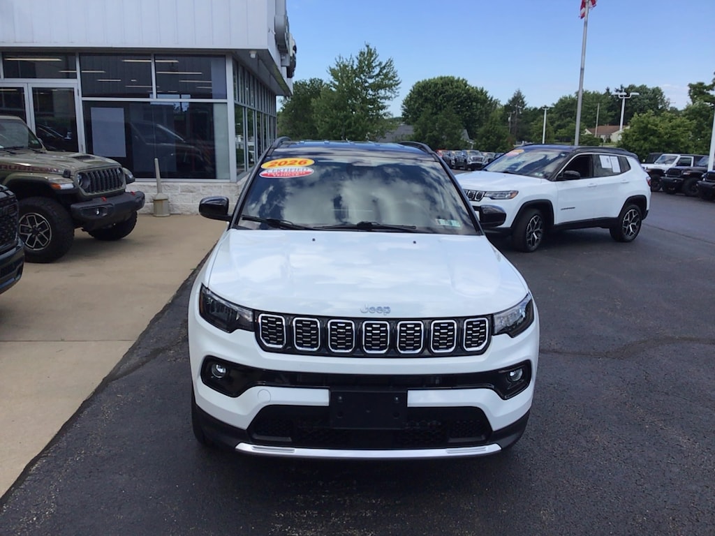 Certified 2026 Jeep Compass Limited Limited 4x4
