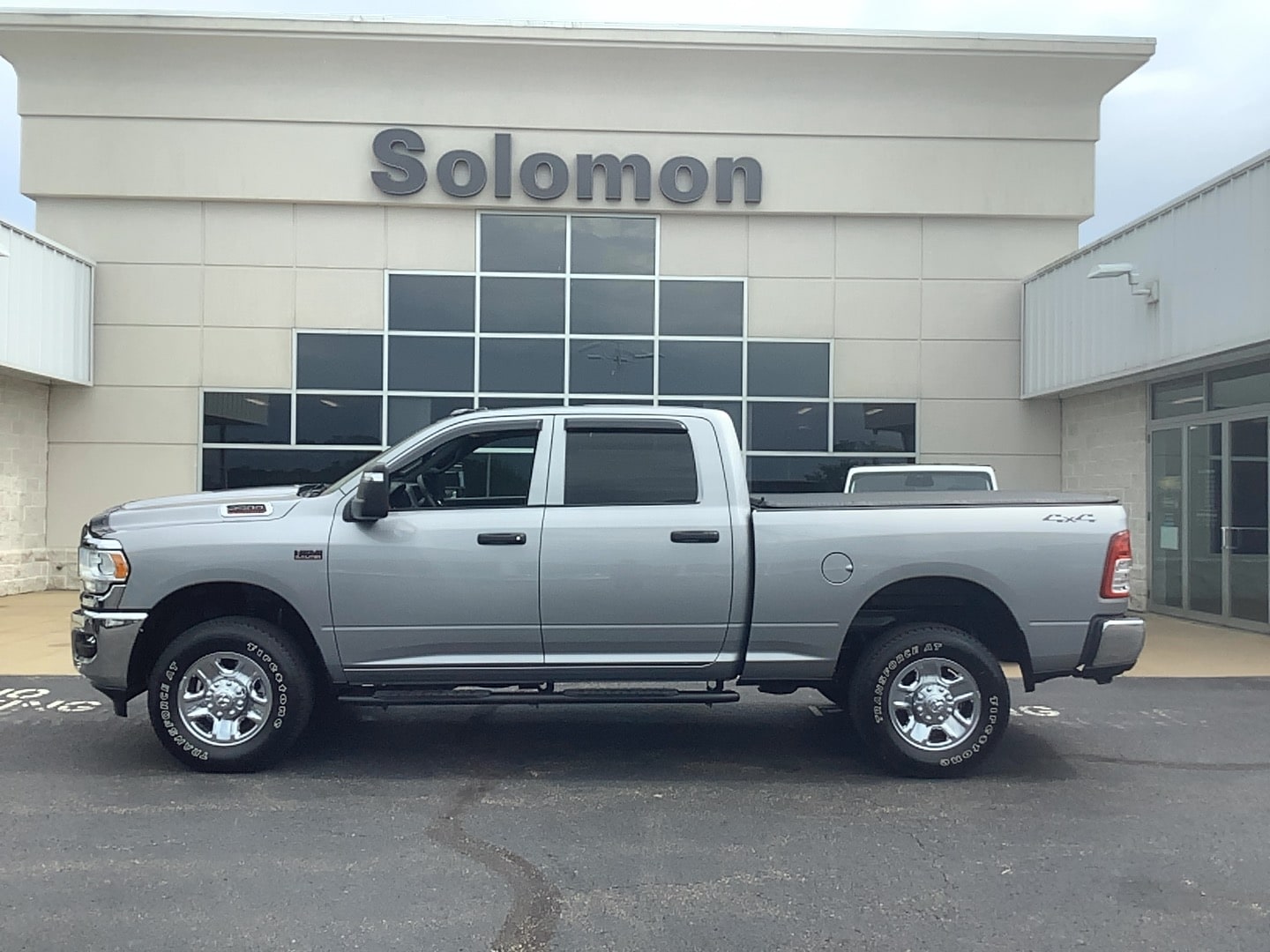 2023 Ram 2500 Tradesman Billet Silver Metallic Clearcoat at Solomon CJD Brownsville