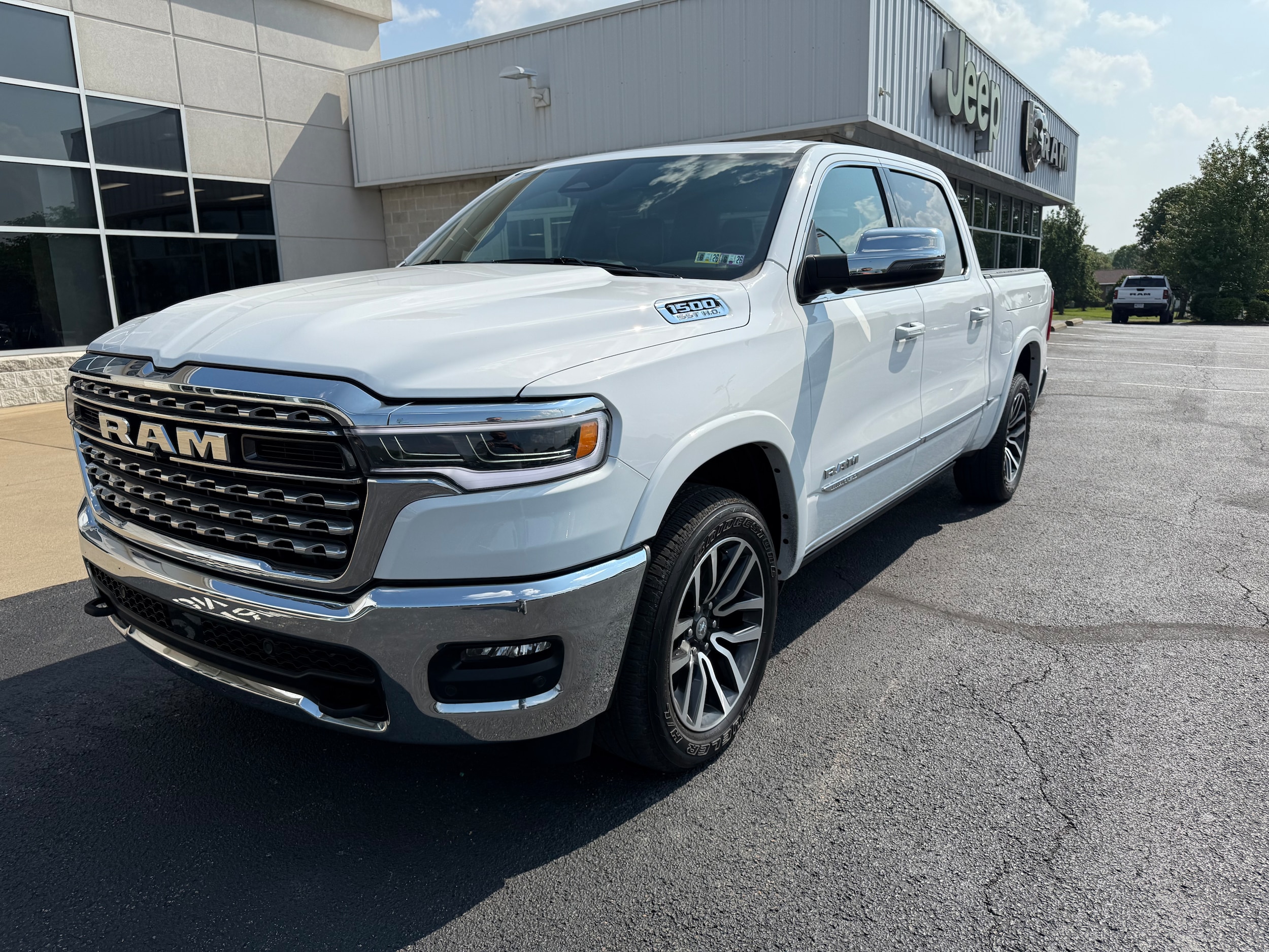 Certified 2025 RAM Ram 1500 Pickup Limited with VIN 1C6SRFHP2SN592145 for sale in Brownsville, PA