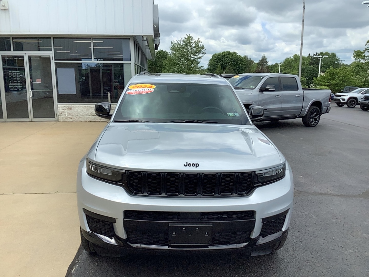 Certified 2024 Jeep Grand Cherokee L Altitude with VIN 1C4RJKAG4R8933149 for sale in Brownsville, PA