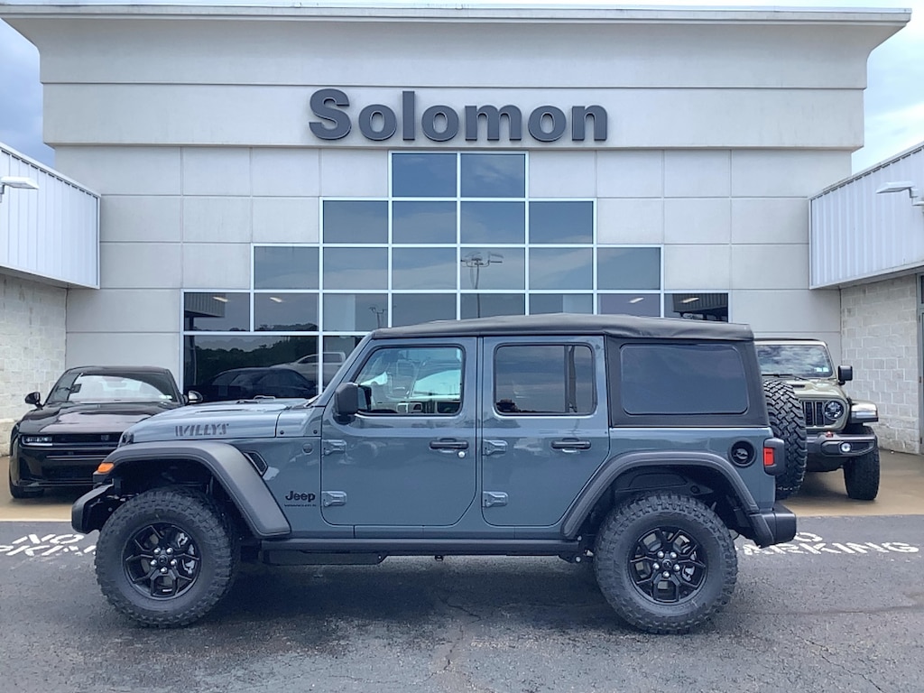 New 2026 Jeep Wrangler 4-DOOR WILLYS Sport Utility